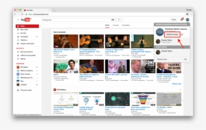 Youtube Homepage