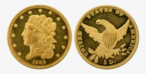 Half Eagle Small - Coin