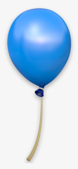 Blue Balloons Png Blue Balloon - Balloon