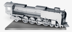 Picture Of Steam Locomotive - Metal Earth 3d Metal Model - Steam Locomotive