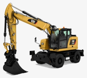 Ute Cat Wheel Excavator - Machines Construction
