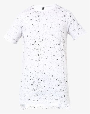 Skult By Shahid Kapoor Men White Splatter Aop Slim - Day Dress