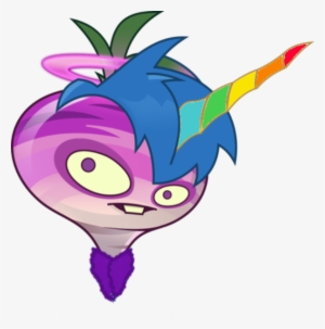 Unicorn The Tile Turnip - Plants Vs Zombies 2 Recortes