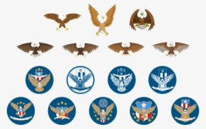 Eagle Logo Icon Animal Design Emblem Logot - โลโก้ นก อินทรีย์