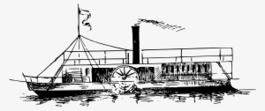 This Free Icons Png Design Of Paddle Steamer