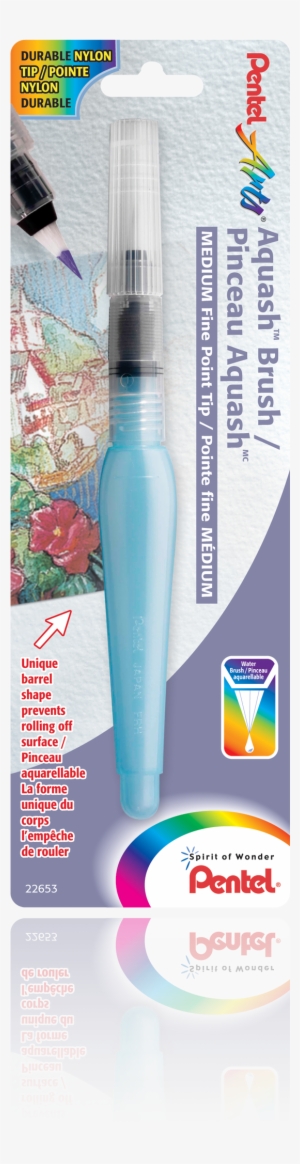 Aquash™ Water Brush, Fine Point Medium - Pentel Arts Aquash Brush Water Brush - Medium