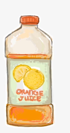 Orange Juice Drawing At Getdrawings - Orange Juice Bottle Drawing