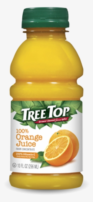 Orange Juice Bottle - Tree Top Orange Juice