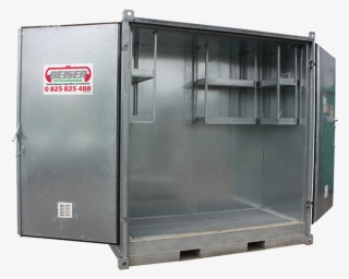 "safety " High 2-pallet Galvanised Storage Cell - Freezer