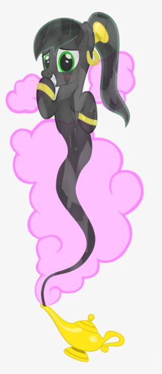 Genie Obsidian Your Wish Is My Command M - Castles In My Little Pony