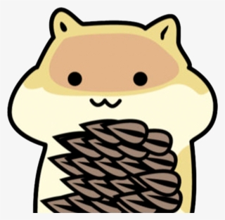 Hamster Clipart Guinea Pig - 仓鼠 给 瓜子 表情 包