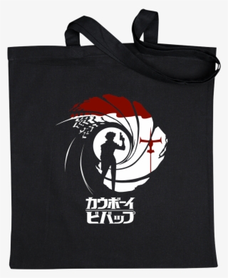 Vincent Trinidad Agent Bebop Sonstiges Bag Black - Cowboy Bebop Logo