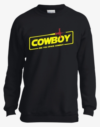 Cowboy A Space Cowboy Story Crewneck Sweatshirt - Long-sleeved T-shirt