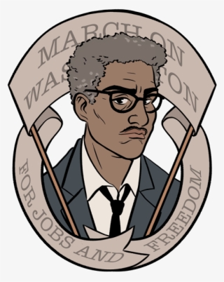 Martin Luther King Junior Cliparts - Bayard Rustin Transparent