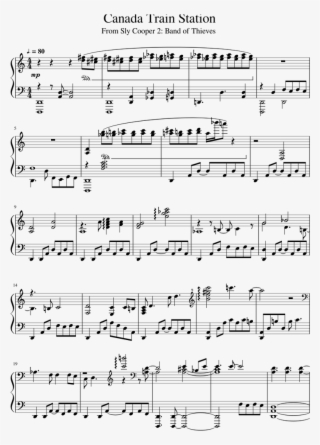 Sly Cooper - Sheet Music