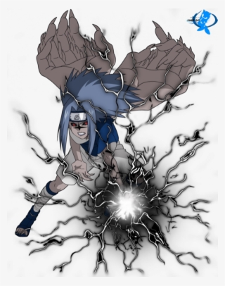 Dark Chidori - Sasuke Uchiha Curse Mark