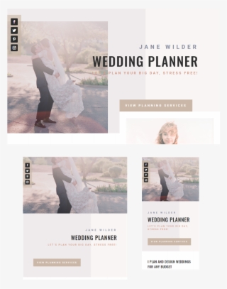 Vertical Social Sharing Buttons - Honeymoon
