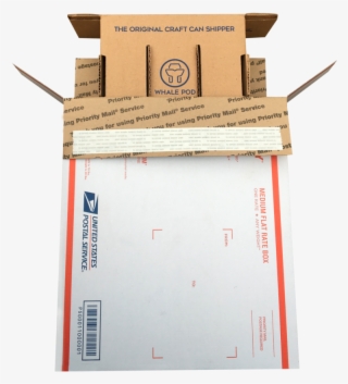 6 Pack Usps Flat Rate Whale Pod Shipper Whale Pod Shipper - United States Postal Service