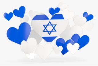 Israel Flag Heart
