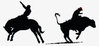Rodeo Graphics - Bull Rider Outline
