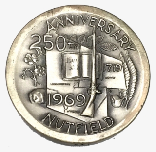 Nutfield 250th Medal Silver - Dime