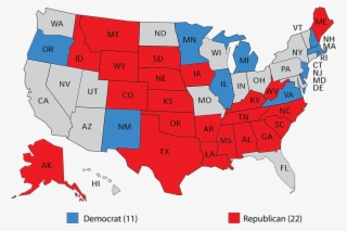 This Map Has Flipped Twice In The Last Two Election, - Us Senate Map 2018