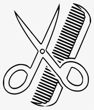 Hairstyle, Chisel, Comb, Scissors, Hair Brush - Haircut Clip Art