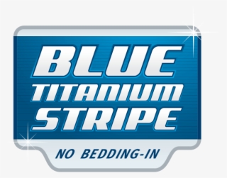 Blue Titanium Stripe - Kick American Football