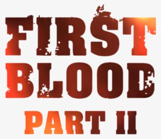 First Blood Part Ii - Graphic Design