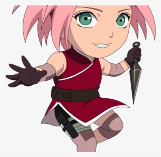 Naruto Clipart Naruto Uzumaki - Sakura Haruno Chibi Art