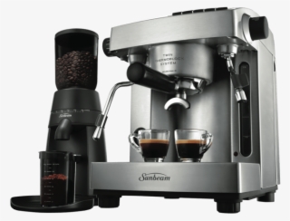Sunbeam Pu6910 Espresso Machine & Grinder - Sunbeam Coffee Machine Em6910