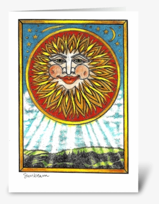 Sunbeam Greeting Card - Visual Arts