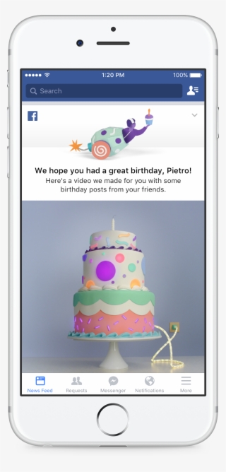 Facebook Lanza Los Vídeos De Cumpleaños - Facebook Birthday Video