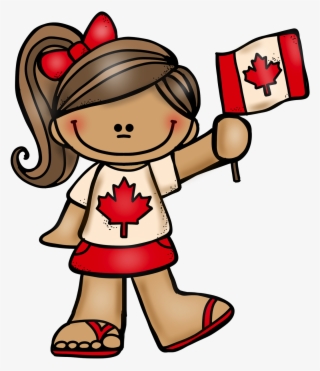 July 1st Is Canada Day Here Is A Canadian Boy And Girl - Clip Art Canada Day