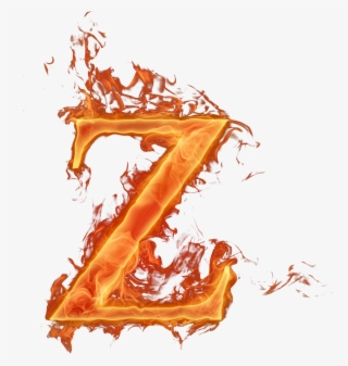Alfabeto Fogo Png - Letra Z Con Fuego