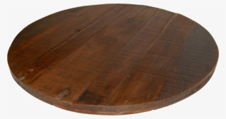 Mesa Redonda Gris Y Madera Vintage 70 De Diã¡metro - Plank