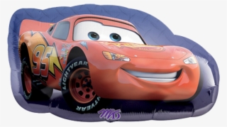 Cars Lightning Mcqueen 95 Disney - Cars Lightning Mcqueen Foil Balloon