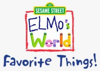 Elmo's Favorite Things - Sesame Street Sign