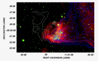 Composite Image Of Ngc 3503 And Its Environs - Fractal Art