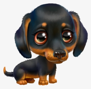 Puppy Dog Pals Clipart - Cartoon Dog Big Eyes