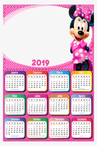 000 × - Calendário 2019