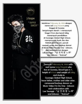 Jhope Copy - Biodata J Hope Bts