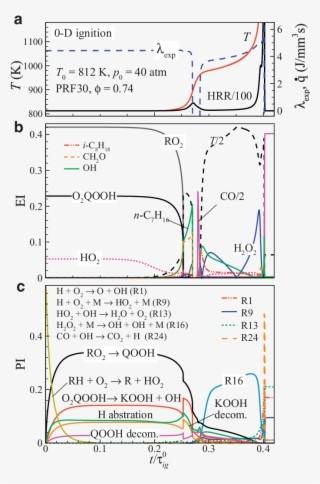 Temporal Evolution Of Temperature, Λ Exp = Sign(re( - Diagram