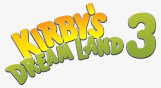 Logo Kirby's Dream Land - Kirby's Dream Land 3 Logo