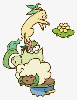 Grass Types By Graffiti Blaze - Cartoon