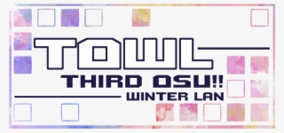 Third Osu Winter Lan - Illustration