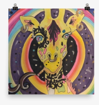 Ricky Blaze Giraffe - Painting