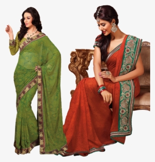 Paneri Sarees, Mandsaur - Transparent Saree Model Png