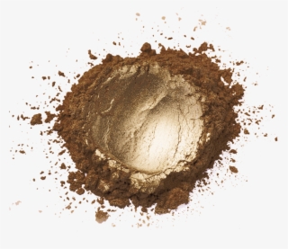 Sterling Pearl Disco Dust- Light Brown - Gold Powder Png