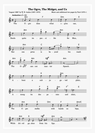 Ogre-0 - My Lighthouse Piano Sheet Music